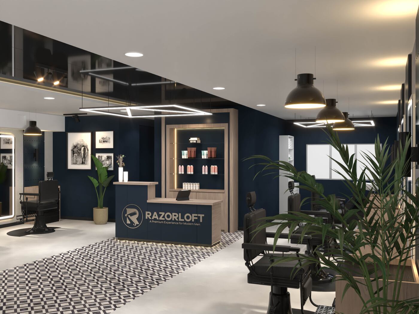 Razorloft interior detail