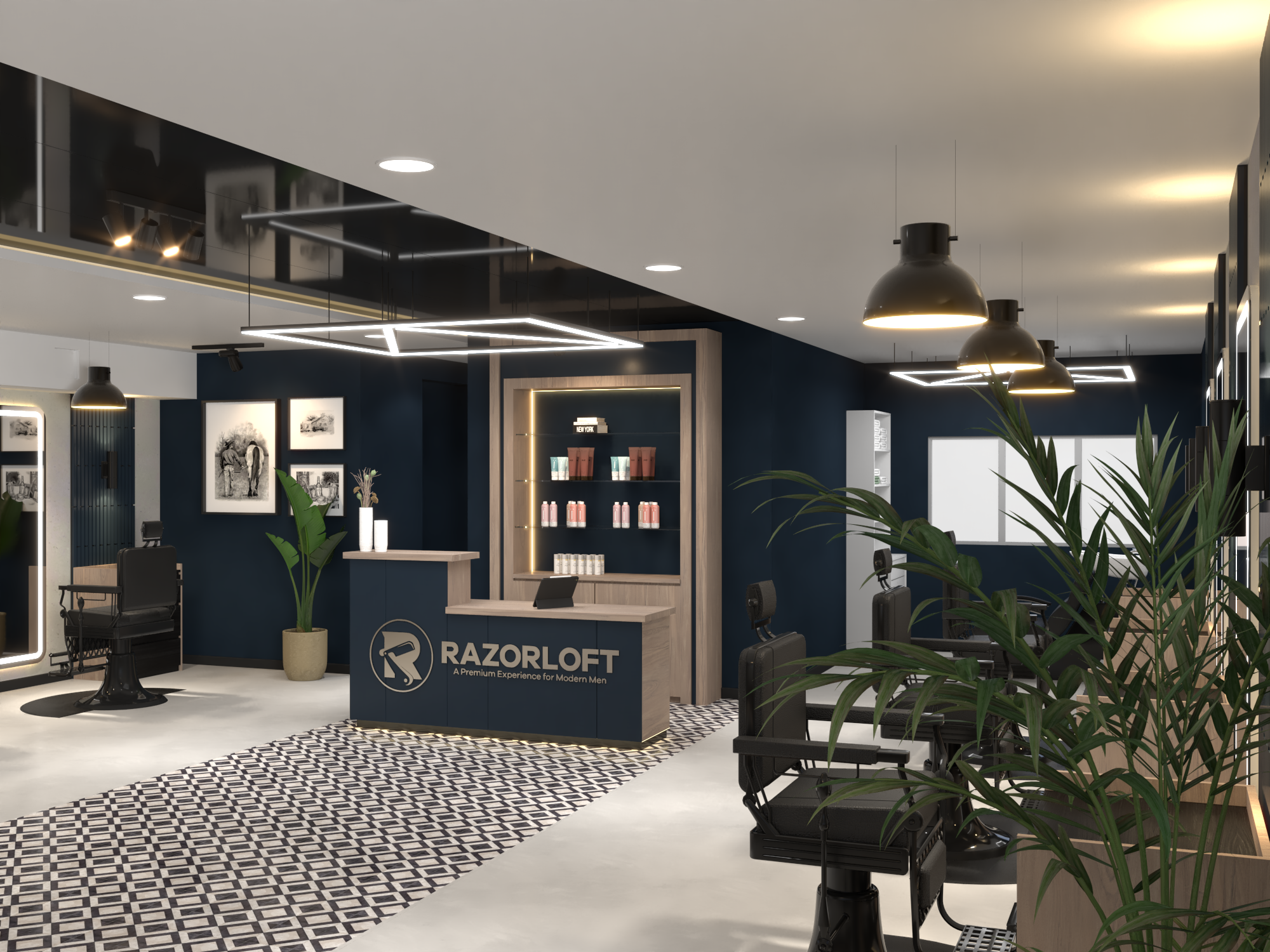 Razorloft interior detail